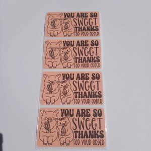 💙100 So Sweet- Shipping Labels Thermal Packaging Stickers 2.25"x1.25"💙
